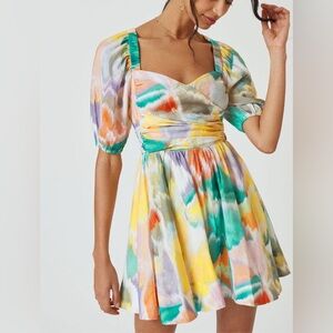 Anthropologie Multicolor Midi Dress